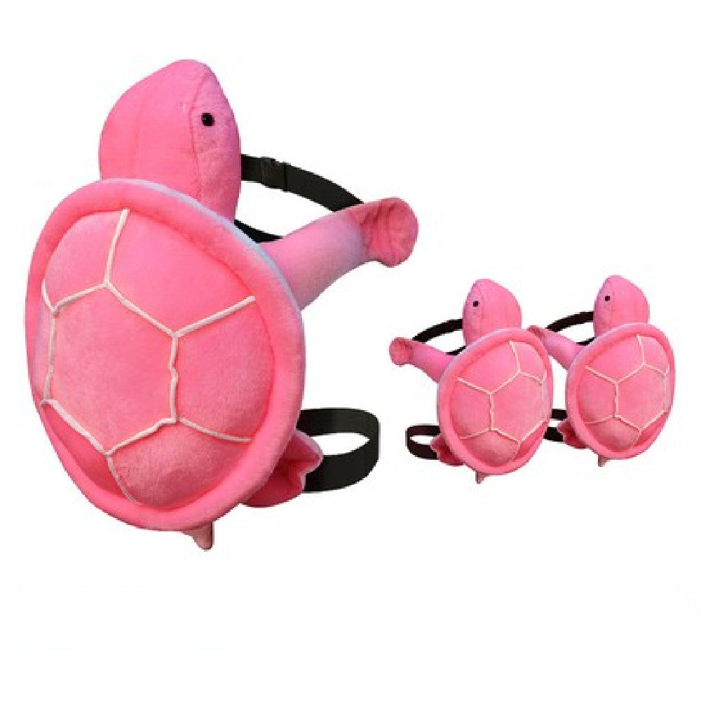 Pink turtle ski and snowboard protective suit set